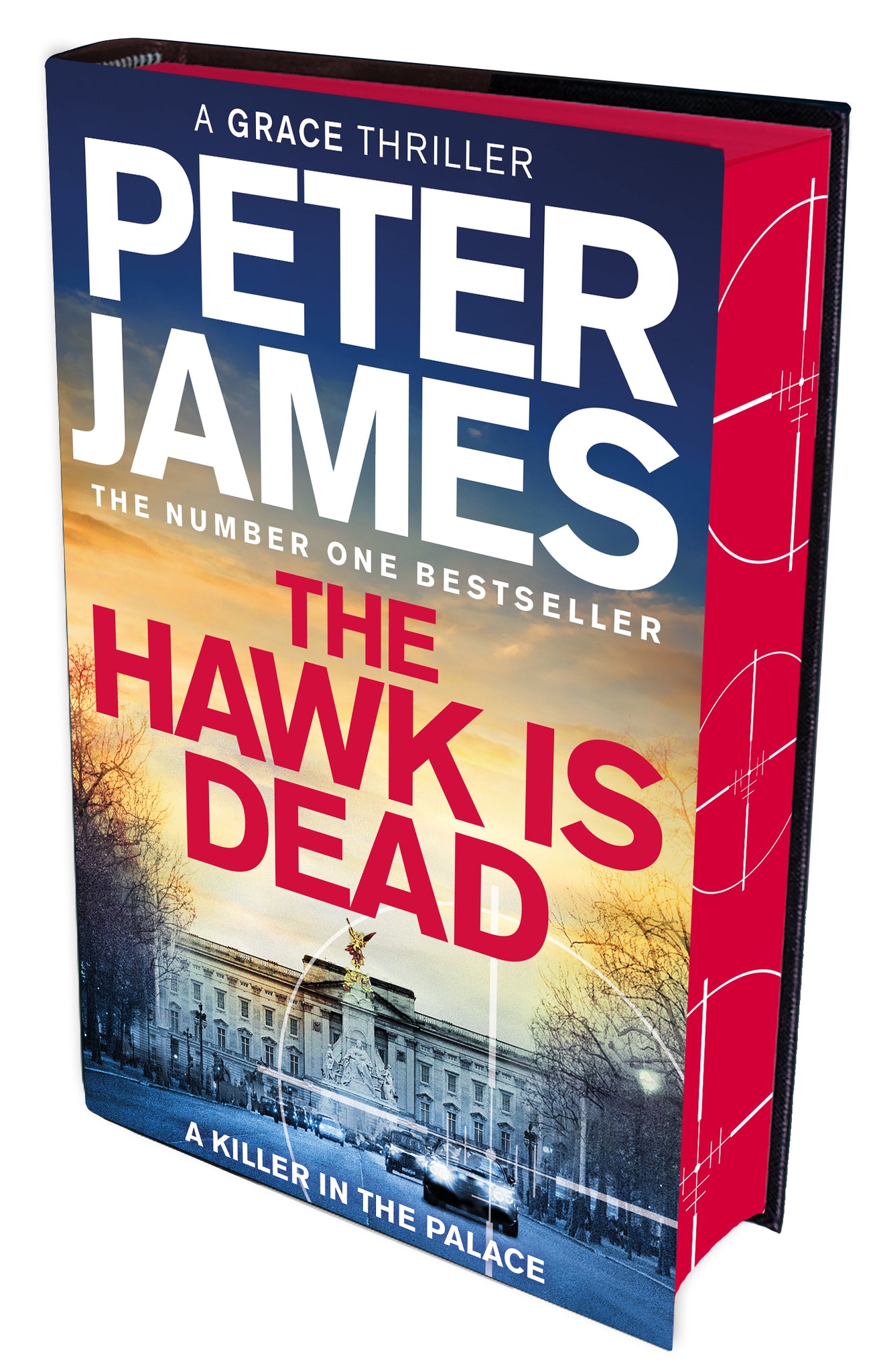 PRE-ORDER The Hawk Is Dead by Peter James (Signed indie edition with sprayed edges)