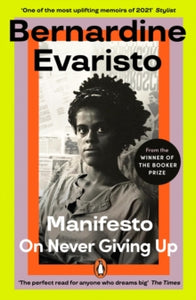 Manifesto by Bernardine Evaristo (Signed)